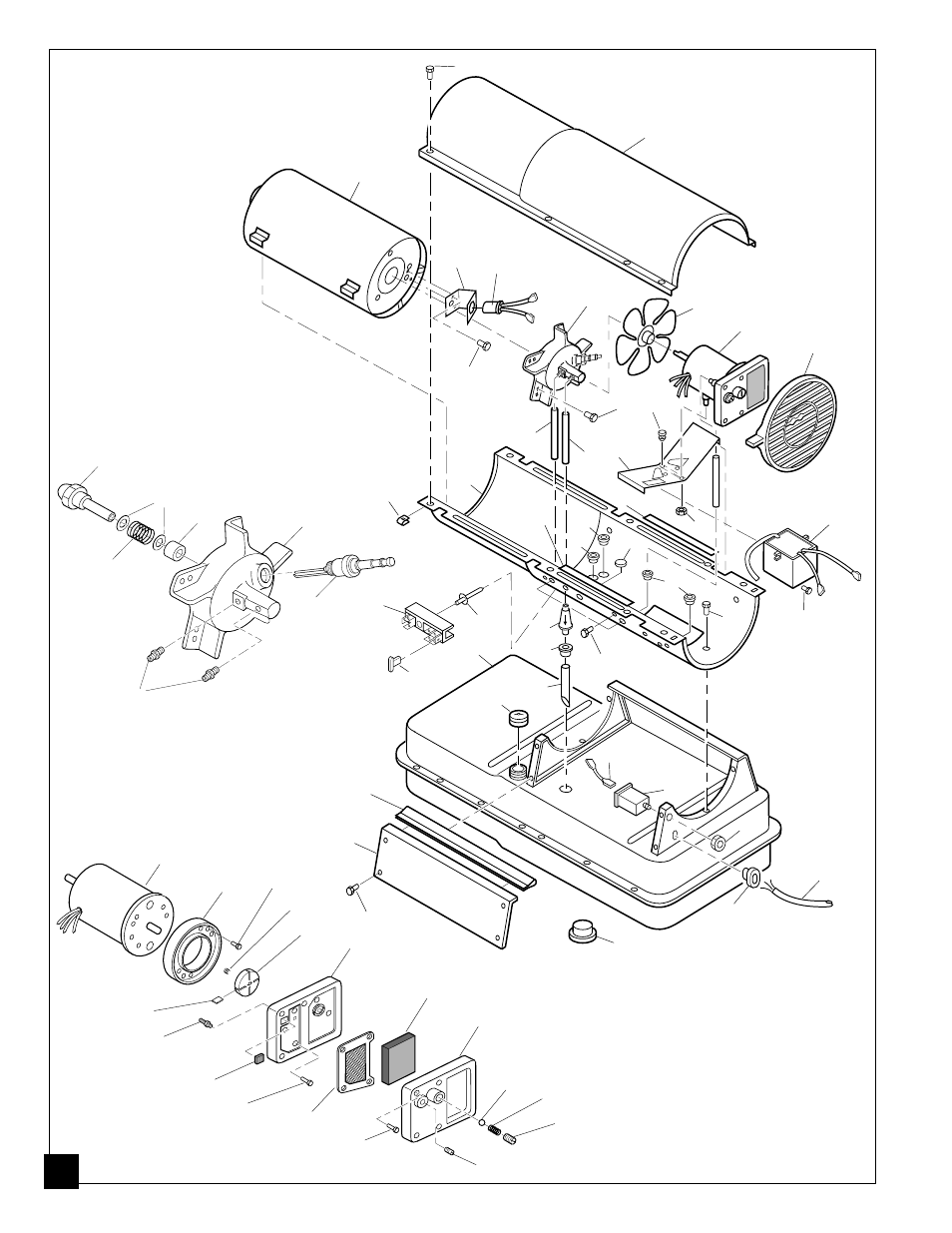 Illustrated parts breakdown | Desa BY150CE User Manual | Page 26 / 32
