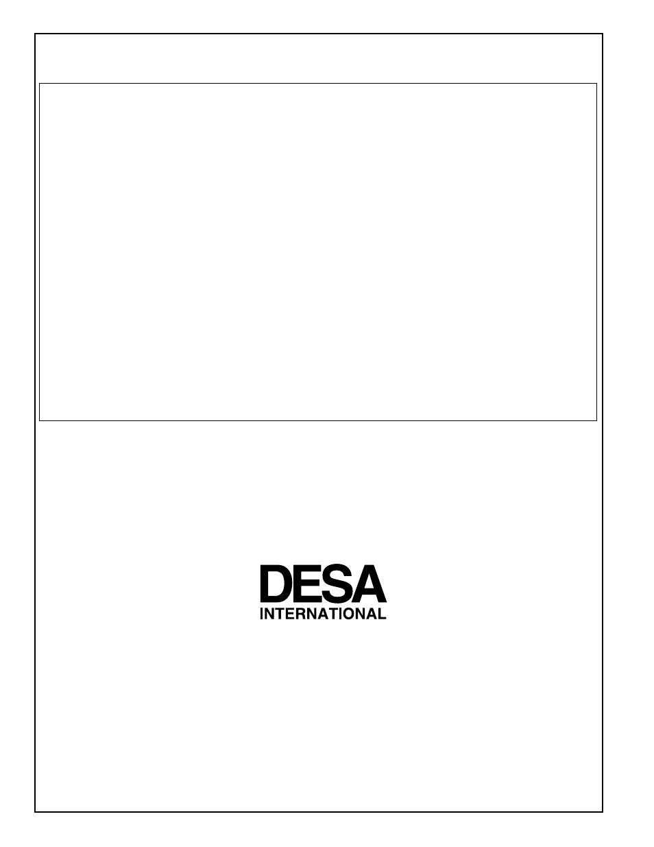 Warranty and repair service | Desa BY150CE User Manual | Page 32 / 32