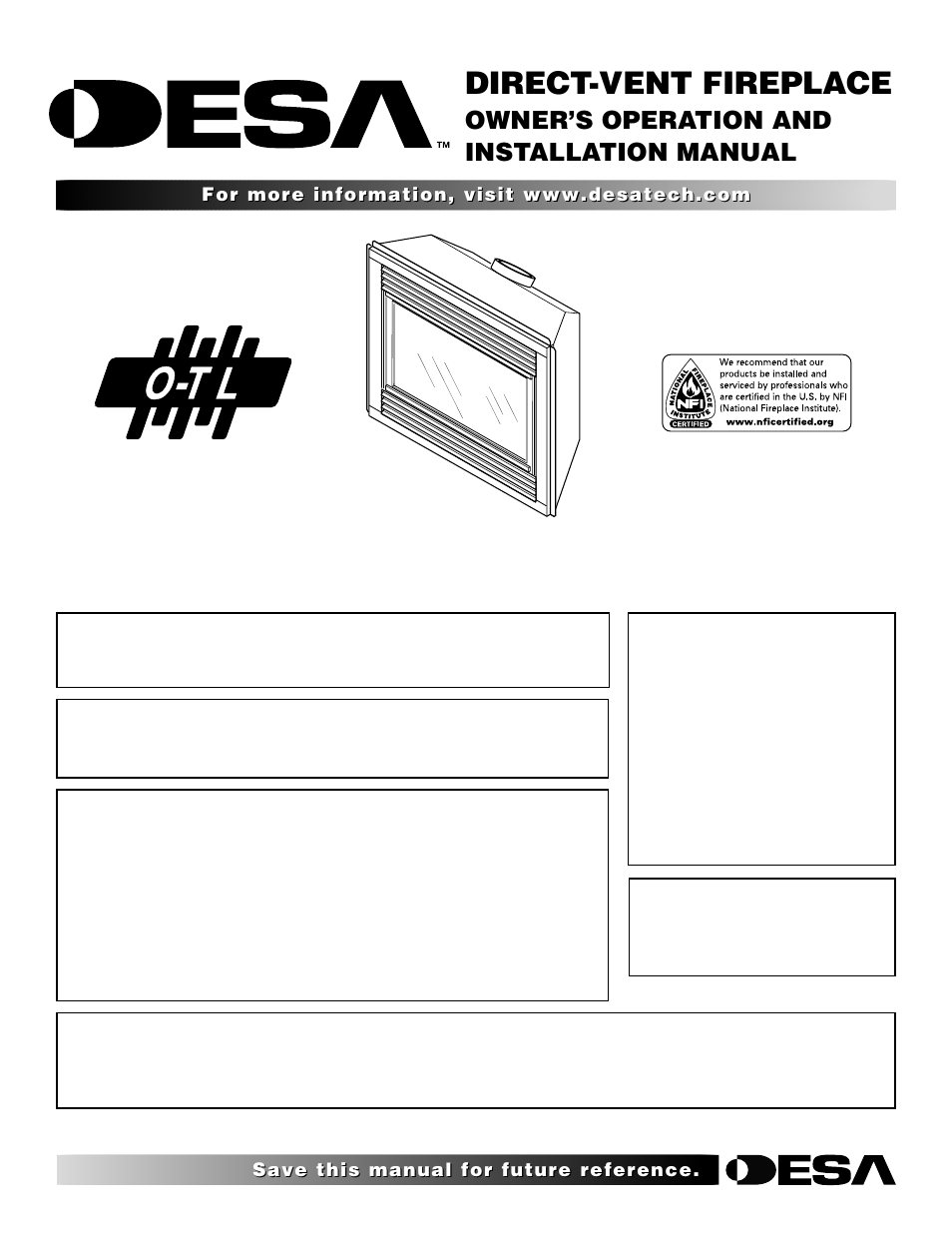 Desa CHDV36NRA User Manual | 40 pages
