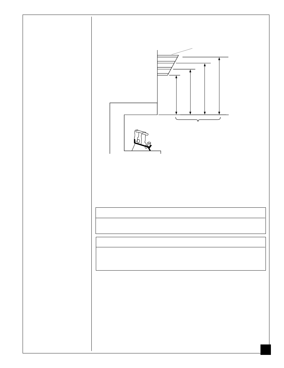 Installing, Notice, Caution | Continued | Desa CGF280PT User Manual | Page 15 / 40