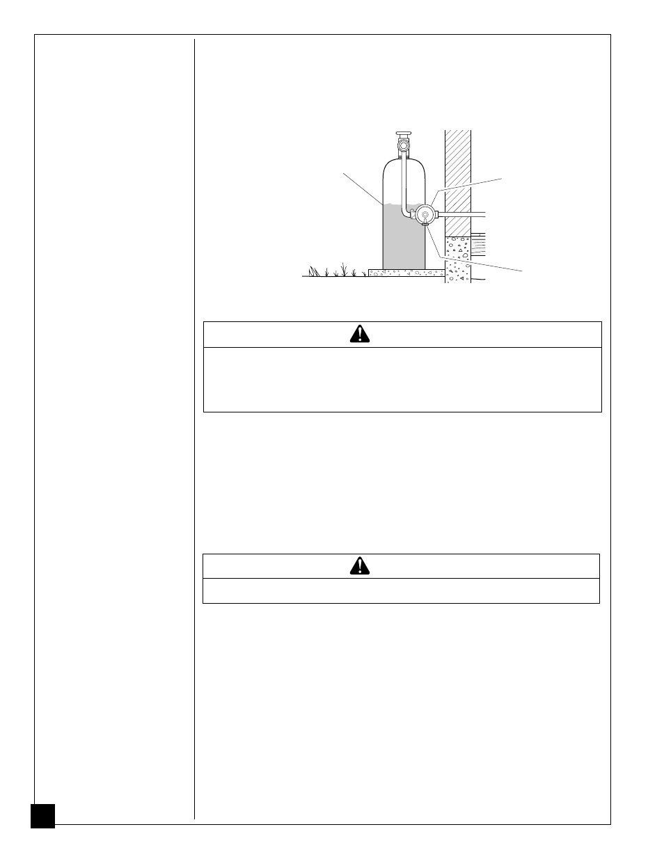 Installing, Caution | Desa CGF280PT User Manual | Page 16 / 40