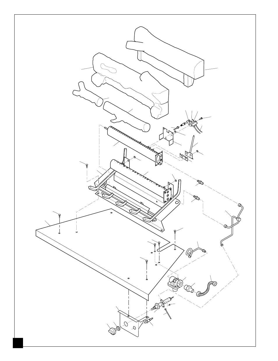 Illustrated parts breakdown, Cgf265pva | Desa CGF280PT User Manual | Page 32 / 40