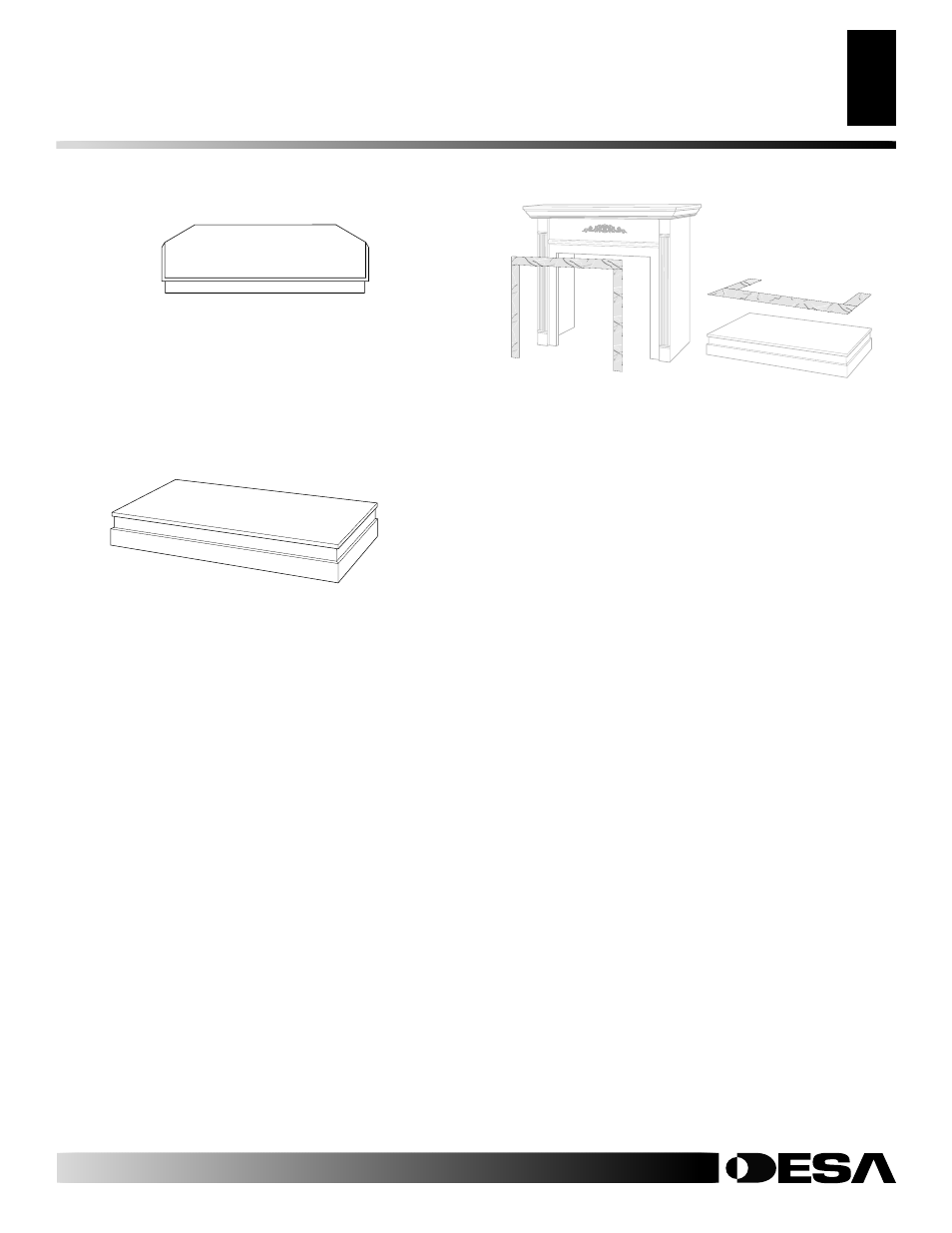 Accessories, Continued | Desa EFS33PR User Manual | Page 29 / 34