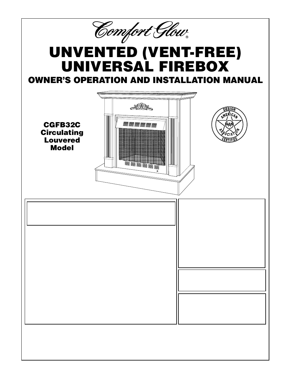 Desa CGFB32C User Manual | 14 pages