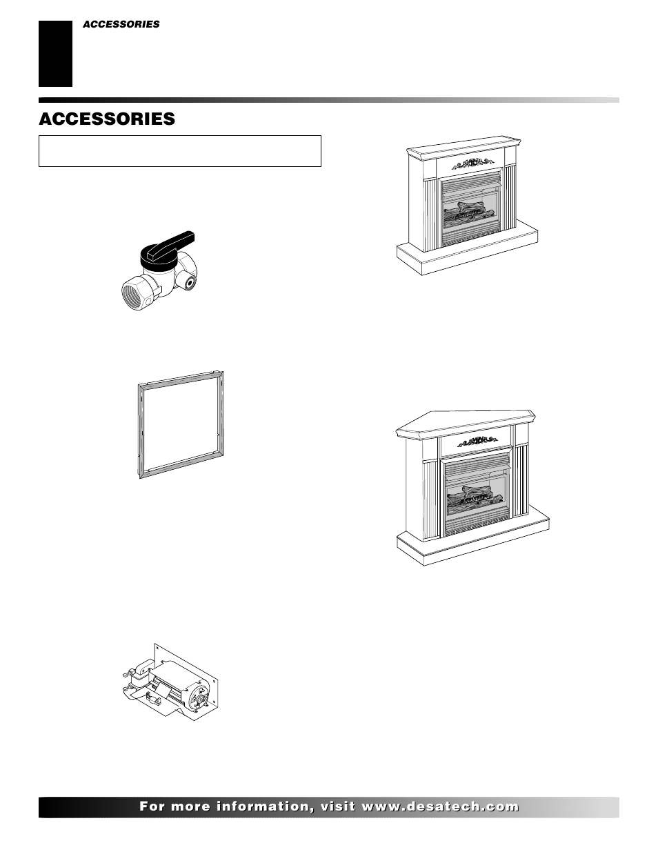 Accessories | Desa FDCFTN User Manual | Page 36 / 42