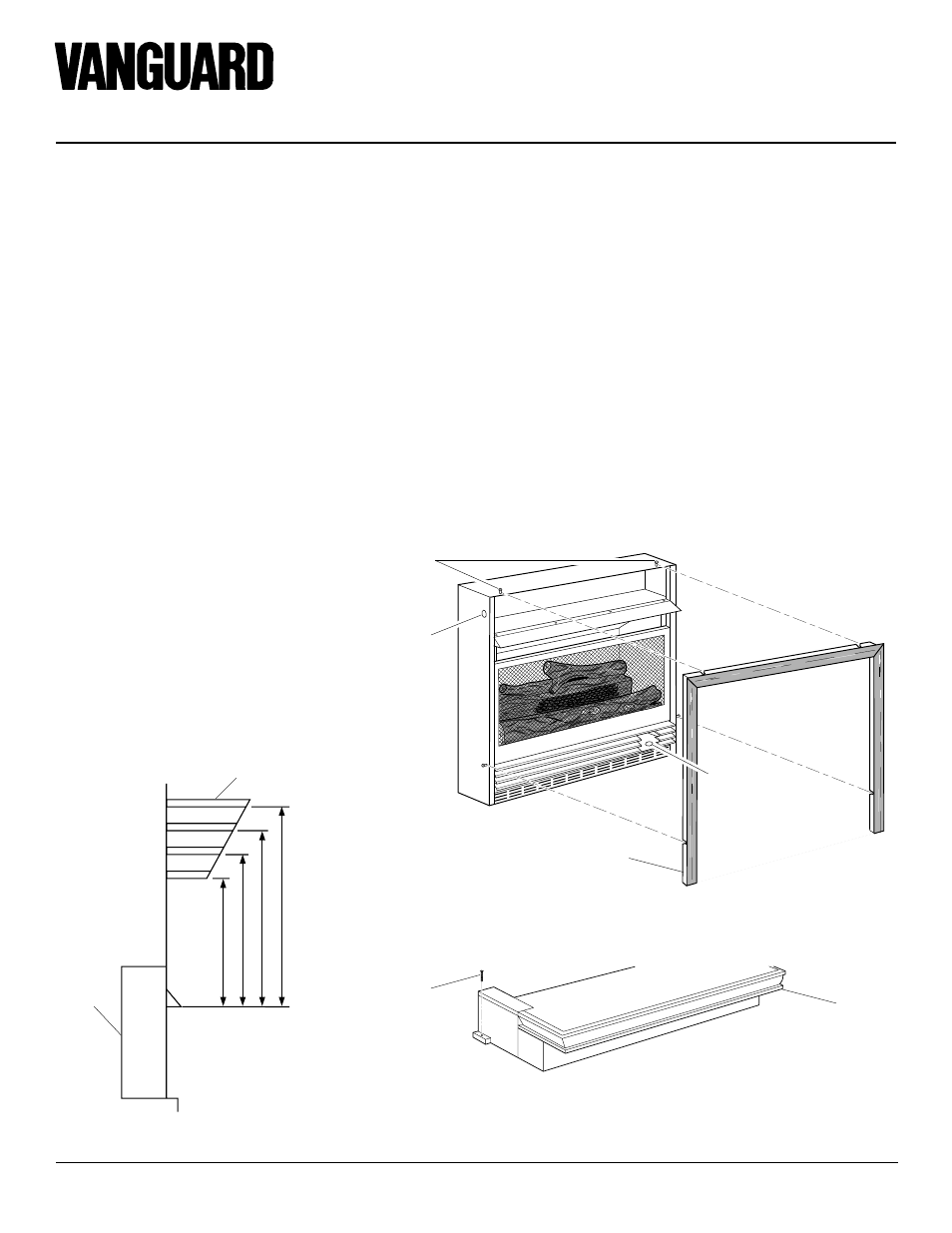 Compact classic hearth fireplace vmh26tna, Installation, Continued | Desa VMH26TNA User Manual | Page 10 / 28
