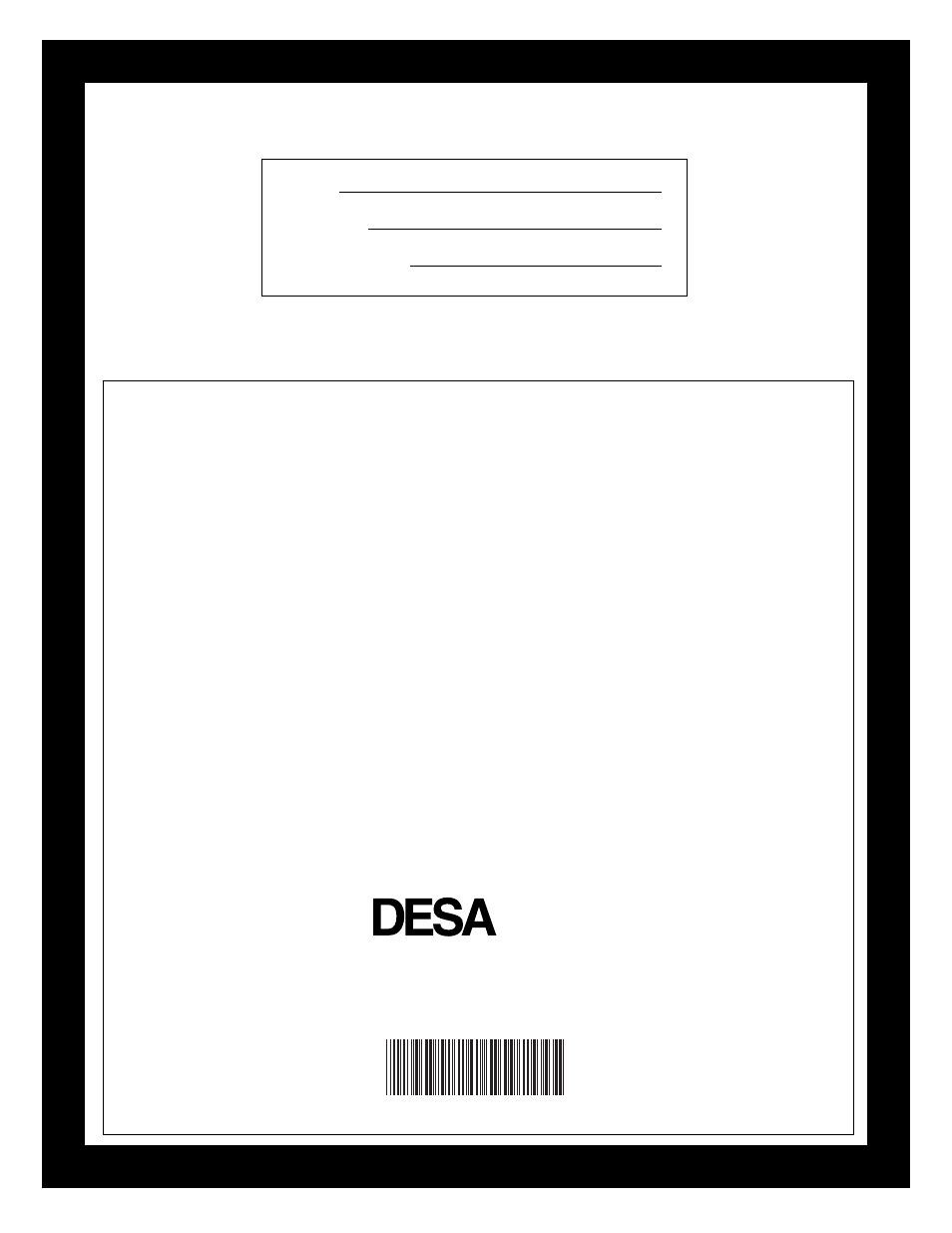 Warranty information | Desa VMH26TNA User Manual | Page 28 / 28
