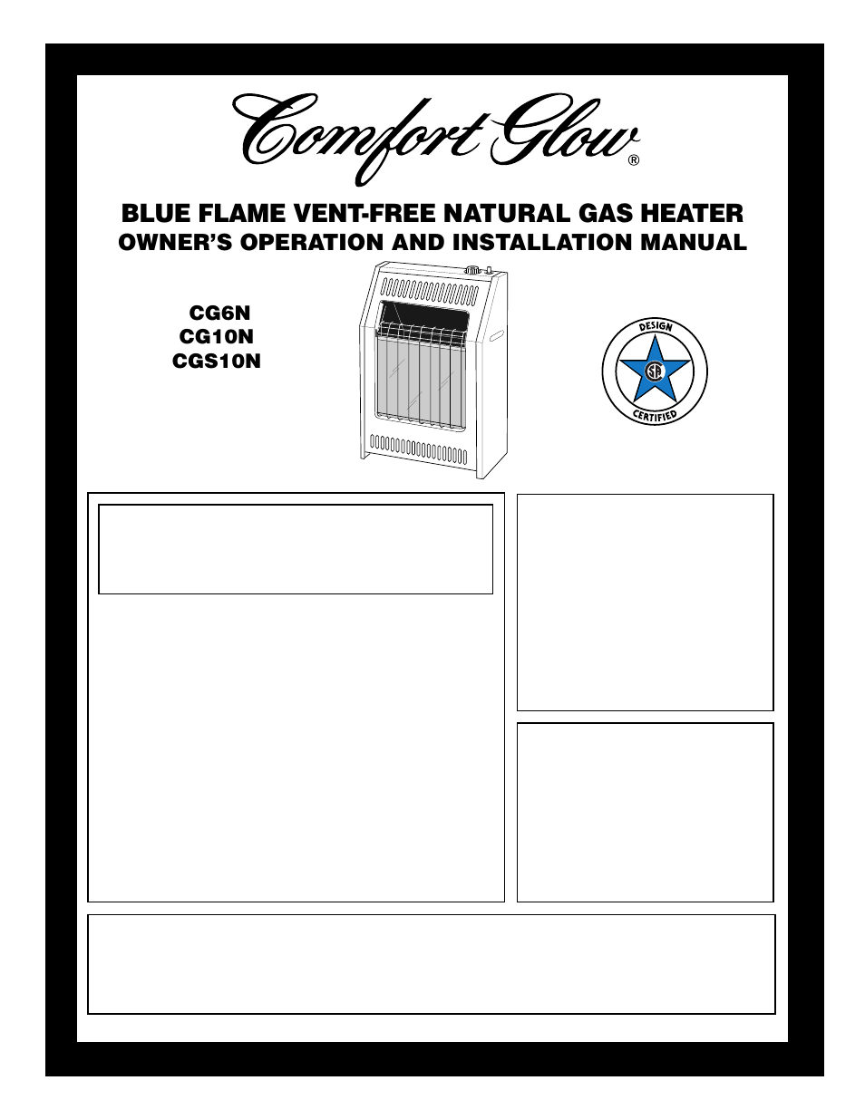 Desa CGS10N User Manual | 26 pages