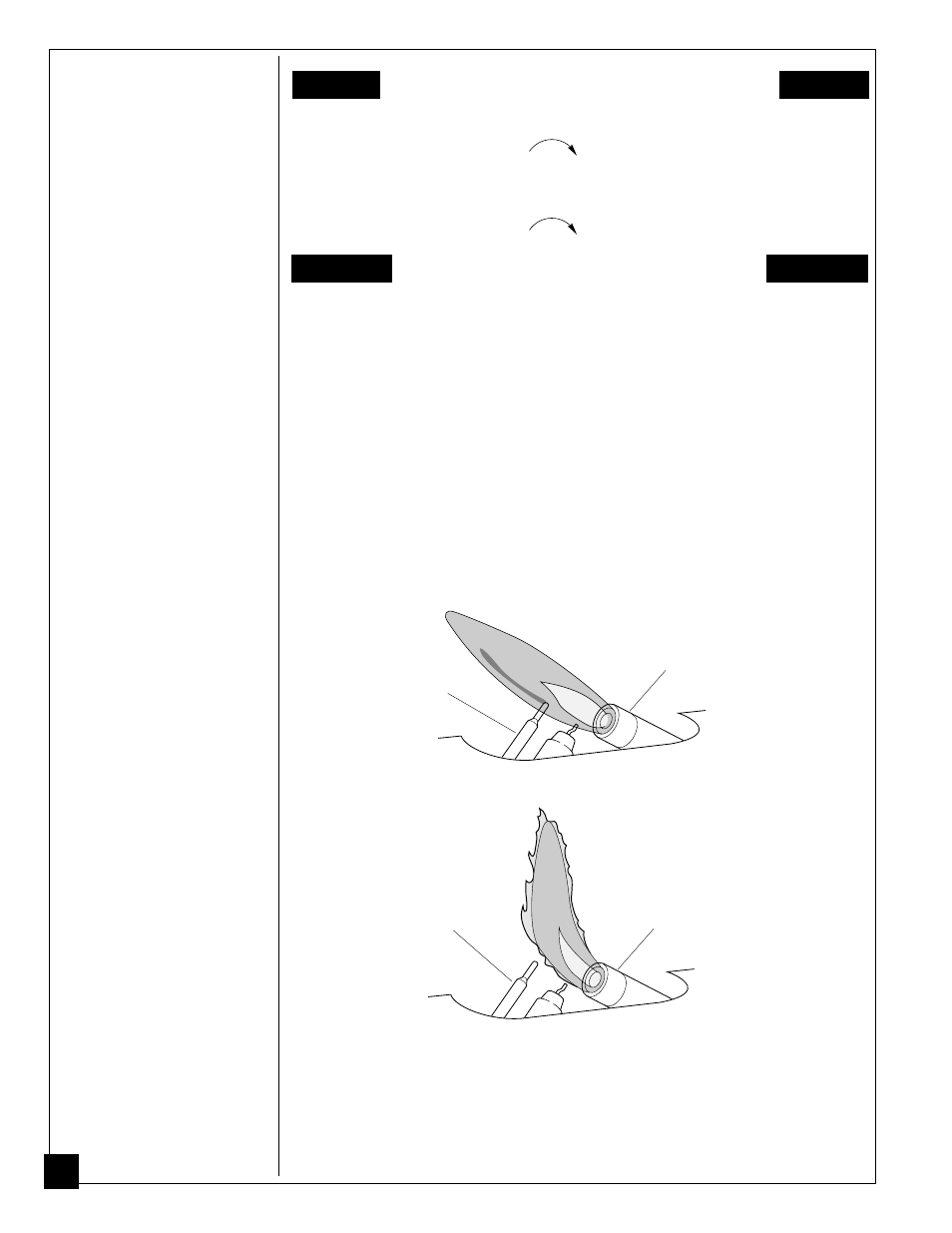 Operating heater, Inspecting burner, Manual lighting procedure | Desa CGN18RA User Manual | Page 20 / 32