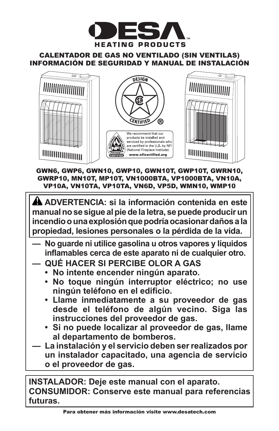 Desa WMN10 User Manual | Page 29 / 60