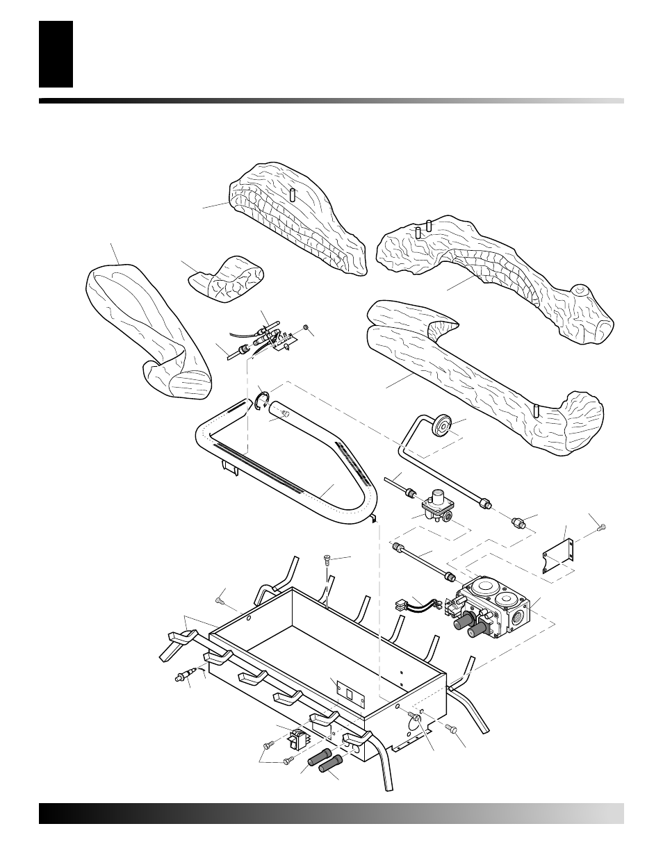 Illustrated parts breakdown | Desa VYM27NRPR User Manual | Page 22 / 28