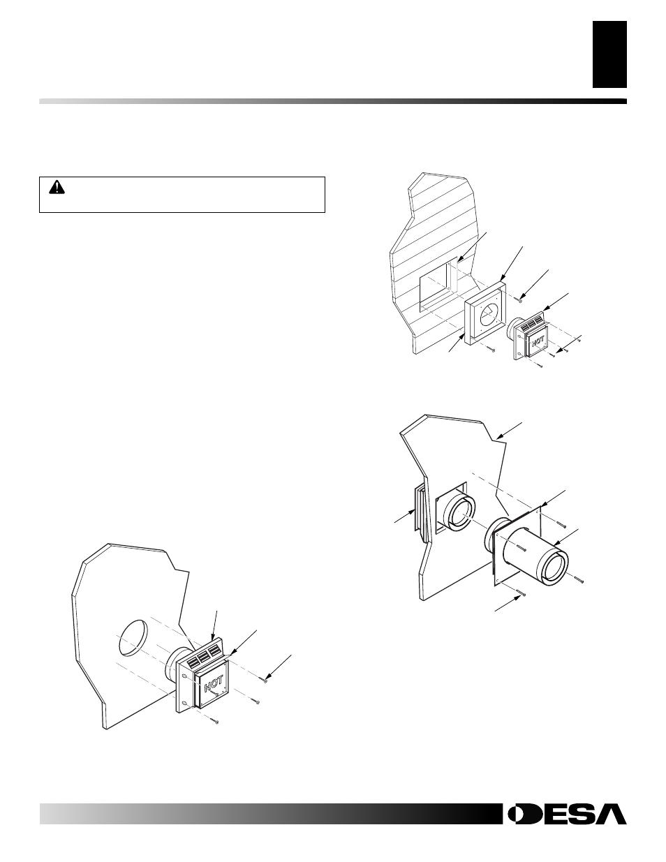 Venting installation instructions, Continued | Desa V42P-A User Manual | Page 9 / 42