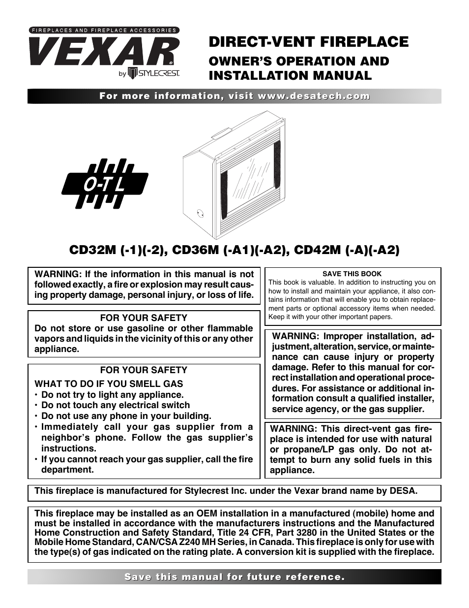 Desa CD32M (-1)(-2) User Manual | 22 pages