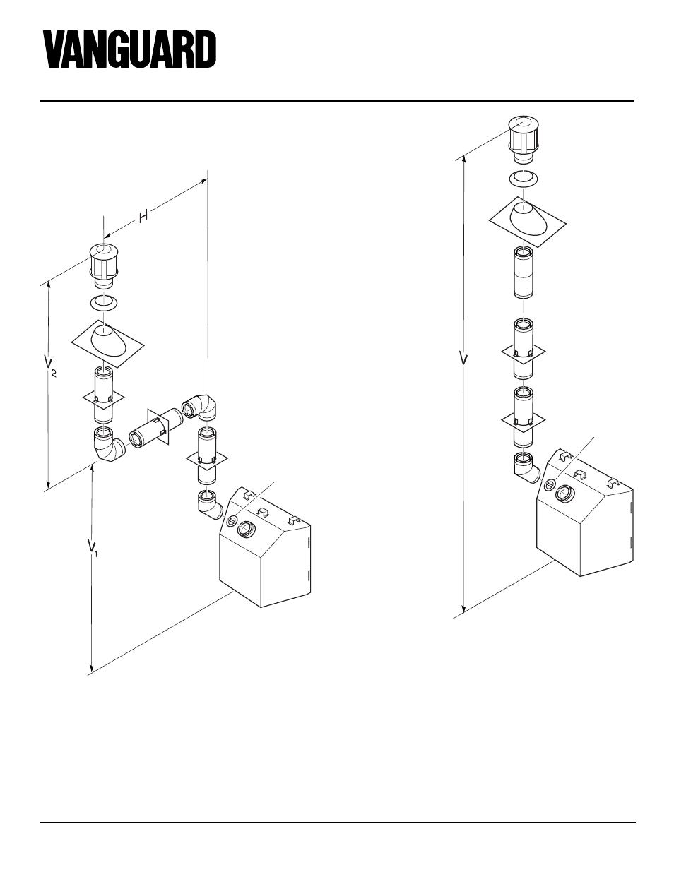 Direct-vent fireplace (natural/propane/lp), Bhdv34na, pa, Venting installation | Continued | Desa BHDV34NA User Manual | Page 14 / 38