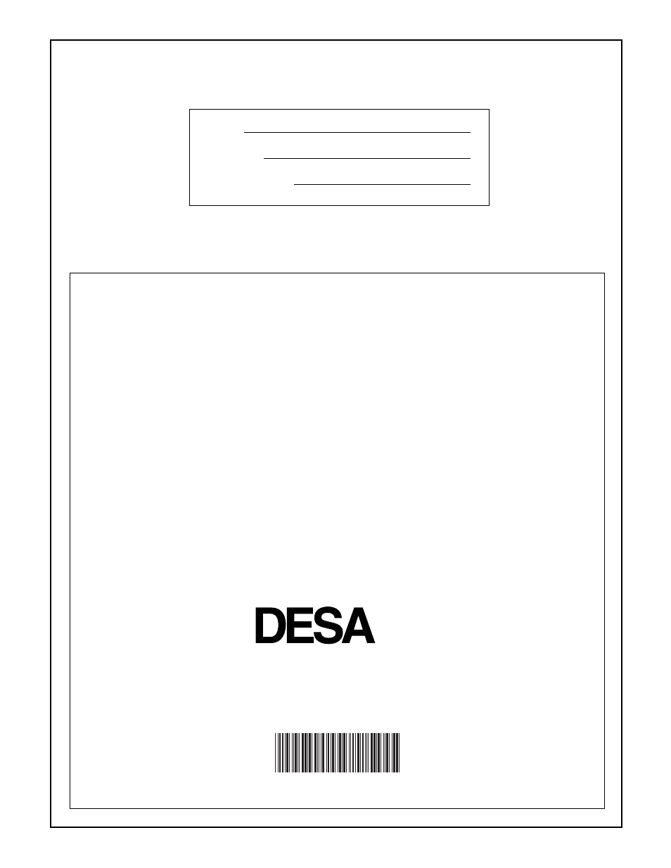 Warranty information, International | Desa BHDV34NA User Manual | Page 38 / 38
