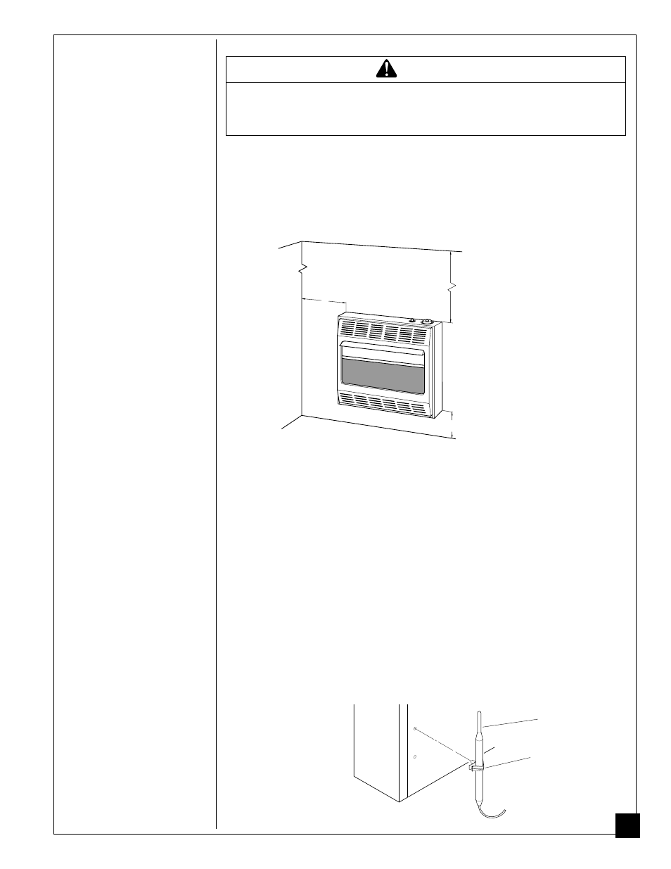 Installation, Caution, Continued | Desa A User Manual | Page 13 / 40