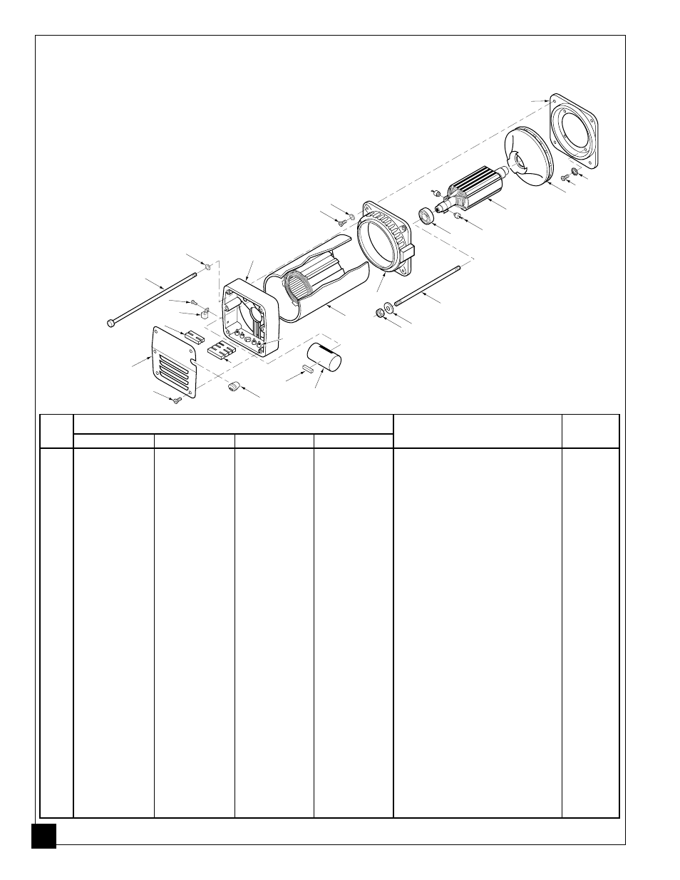 Illustrated parts list | Desa Mgh3000 User Manual | Page 30 / 36