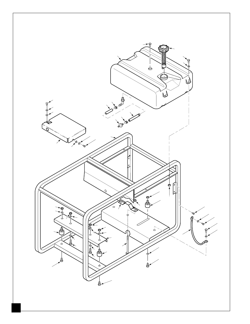 Illustrated parts list | Desa Mgh3000 User Manual | Page 32 / 36