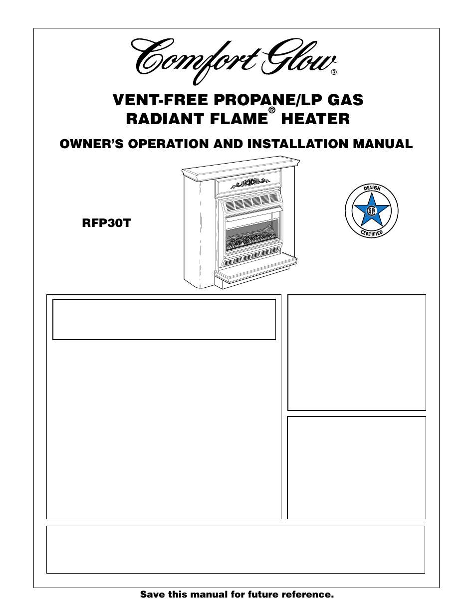 Desa 000 Btu/Hr User Manual | 24 pages