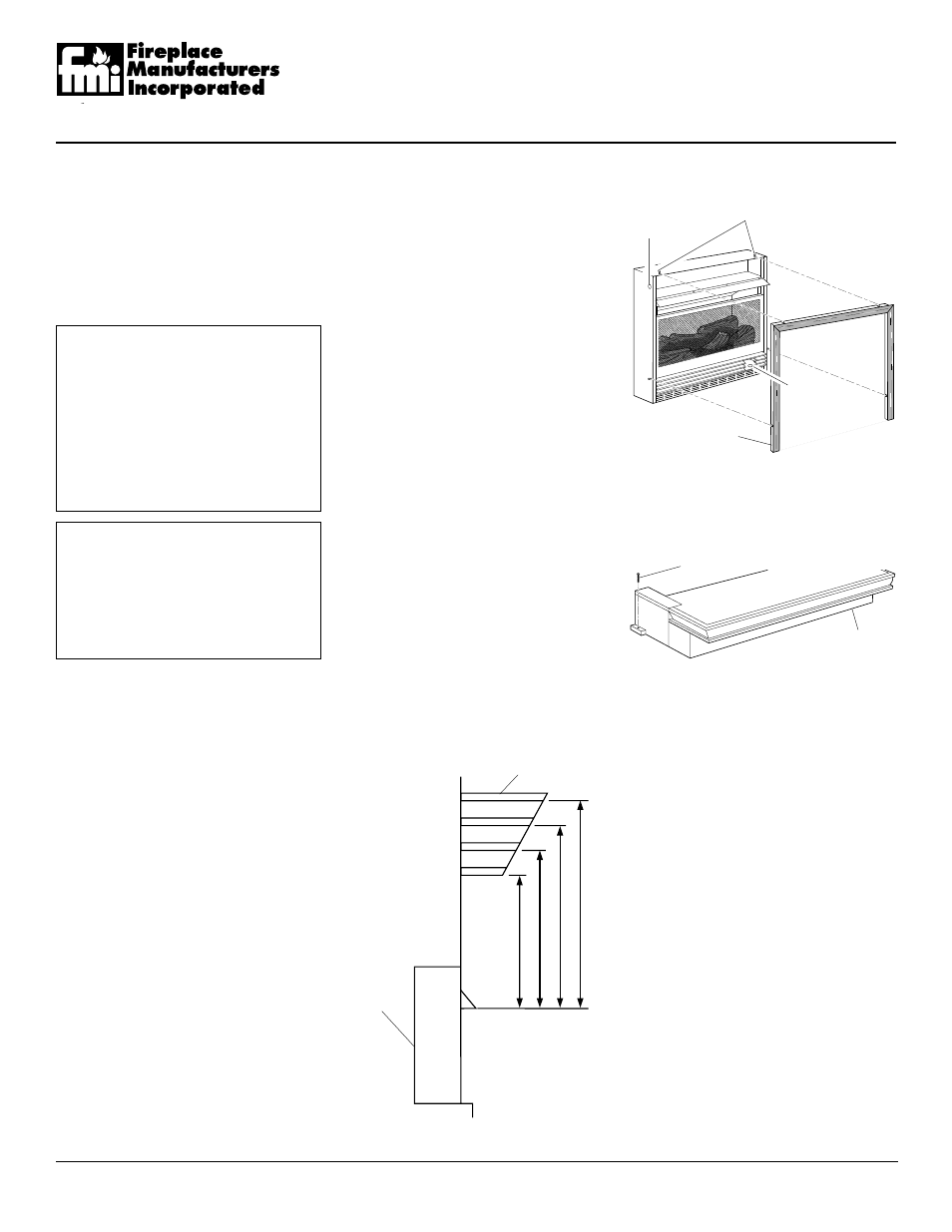 Propane/lp vent-free fireplace system, Installation, Continued | Optional mantel installation | Desa FMH26TP User Manual | Page 10 / 28