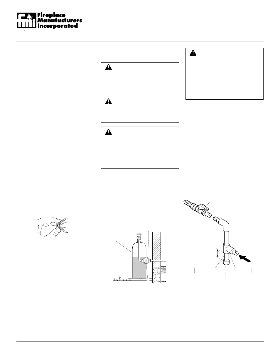 Propane/lp vent-free fireplace system, Installation, Continued | Desa FMH26TP User Manual | Page 14 / 28
