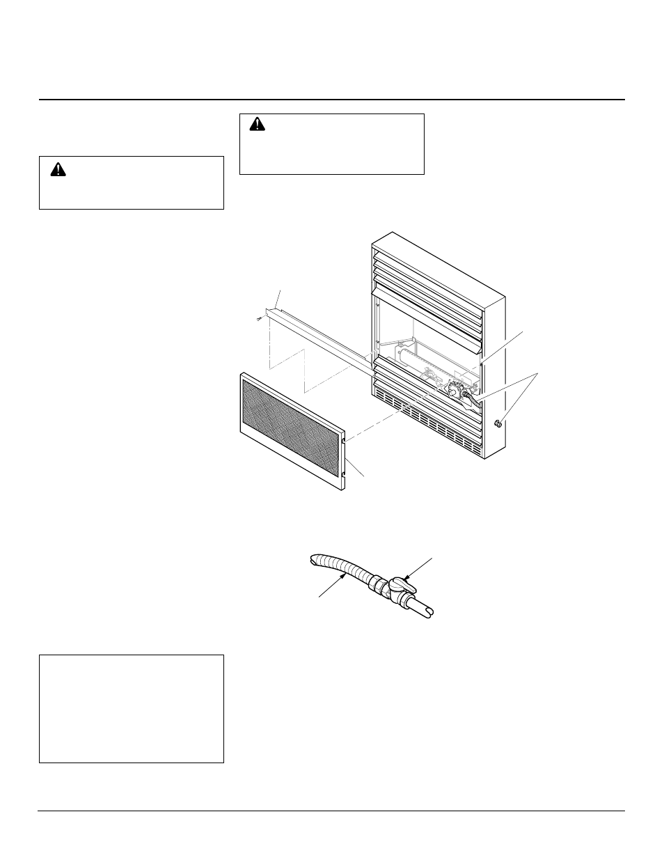 Owner’s manual, Installation | Desa FMH26TP User Manual | Page 15 / 28