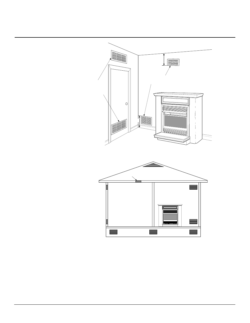 Owner’s manual, Air for combustion and ventilation, Continued | Ventilation air | Desa FMH26TP User Manual | Page 7 / 28