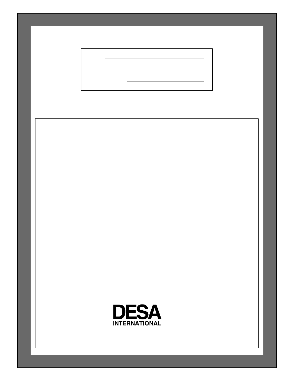 Warranty information | Desa VN2800BTA User Manual | Page 36 / 36