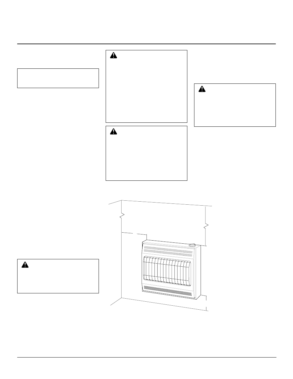 Installing to wall | Desa CGN20 User Manual | Page 6 / 24