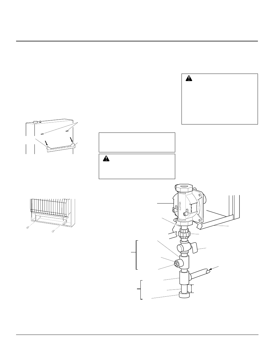 Installing to wall, Connecting to gas supply, Continued | Desa CGN20 User Manual | Page 8 / 24