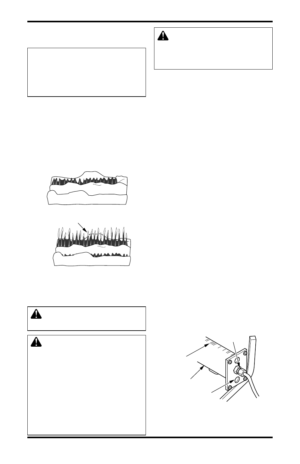 Inspecting burners, Cleaning and maintenance | Desa EFS33NRB User Manual | Page 21 / 36