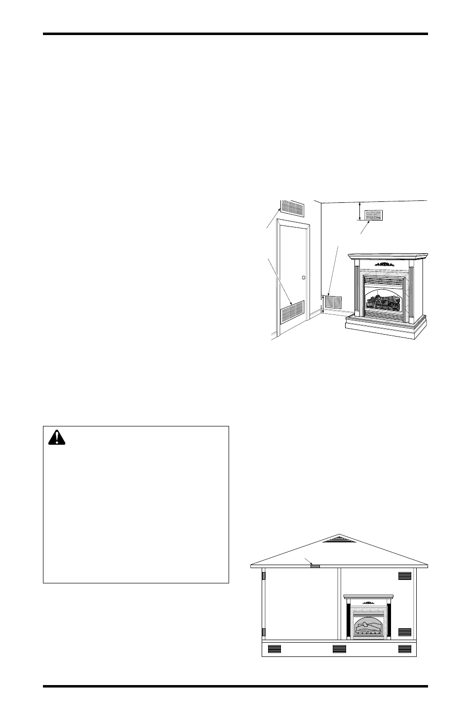 Air for combustion and ventilation, Continued, Ventilation air | Desa EFS33NRB User Manual | Page 7 / 36