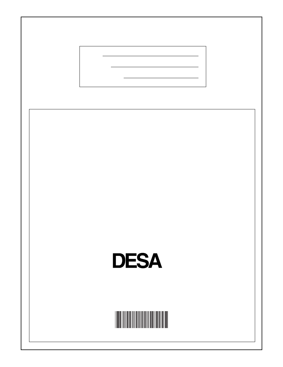 Warranty information, International | Desa CHDV34(N/P)(A) User Manual | Page 38 / 38