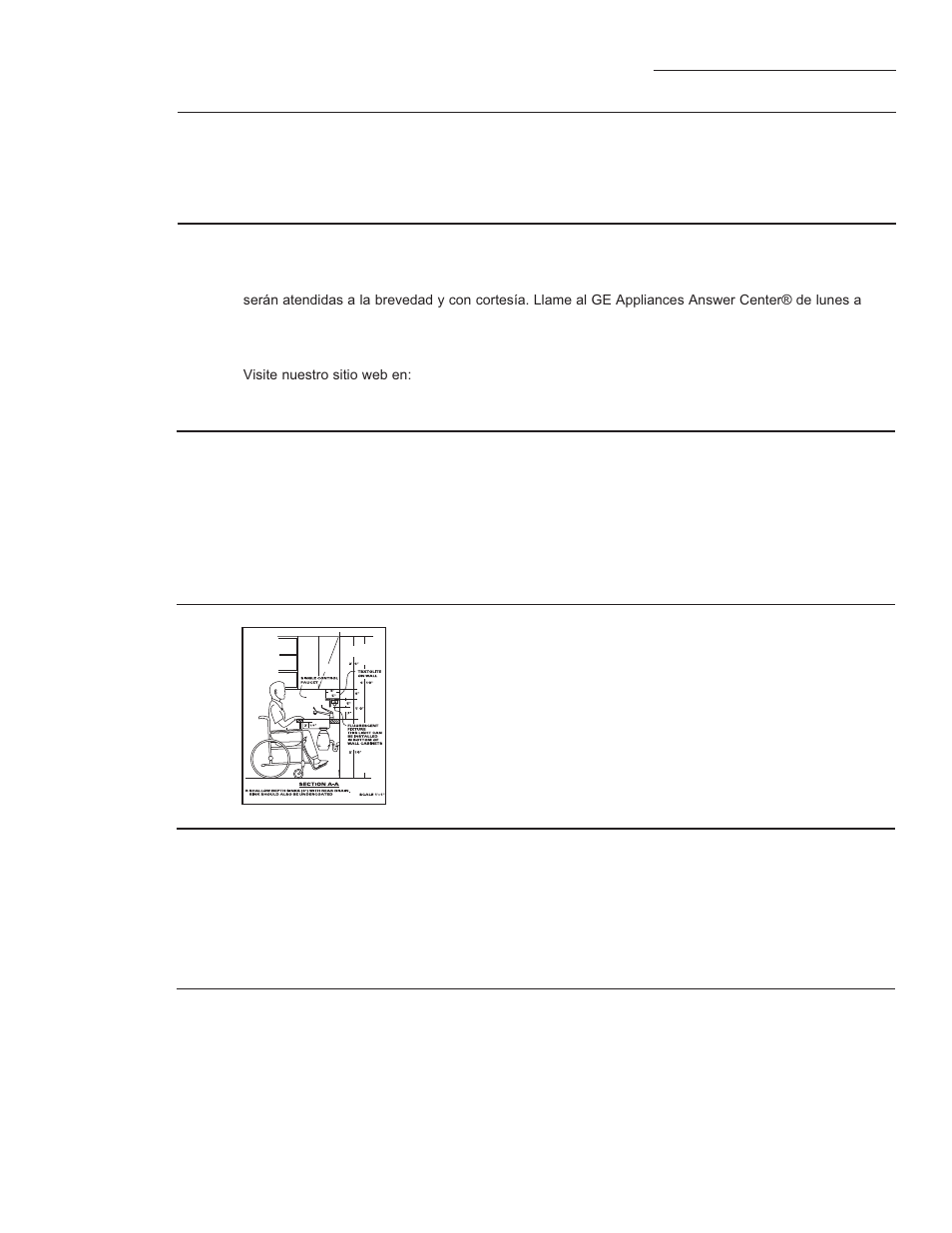 Servicios al cliente | Monogram 2.2 cu. ft. Built-In Microwave User Manual User Manual | Page 43 / 44