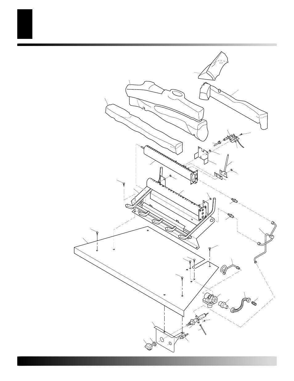 Illustrated parts breakdown | Desa VSGF28NVA User Manual | Page 24 / 36