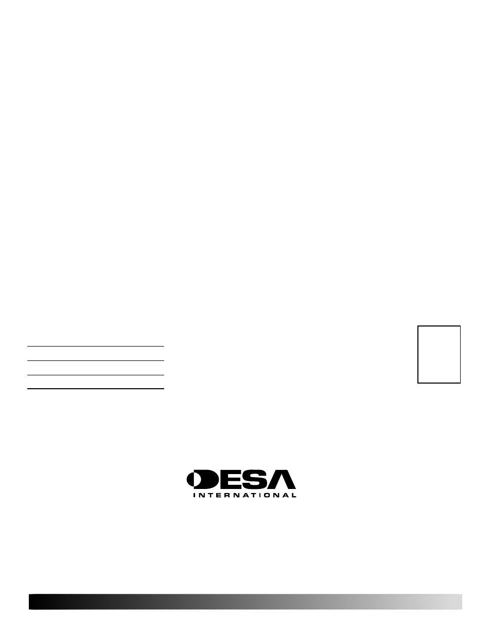 Desa VSGF28NVA User Manual | Page 34 / 36
