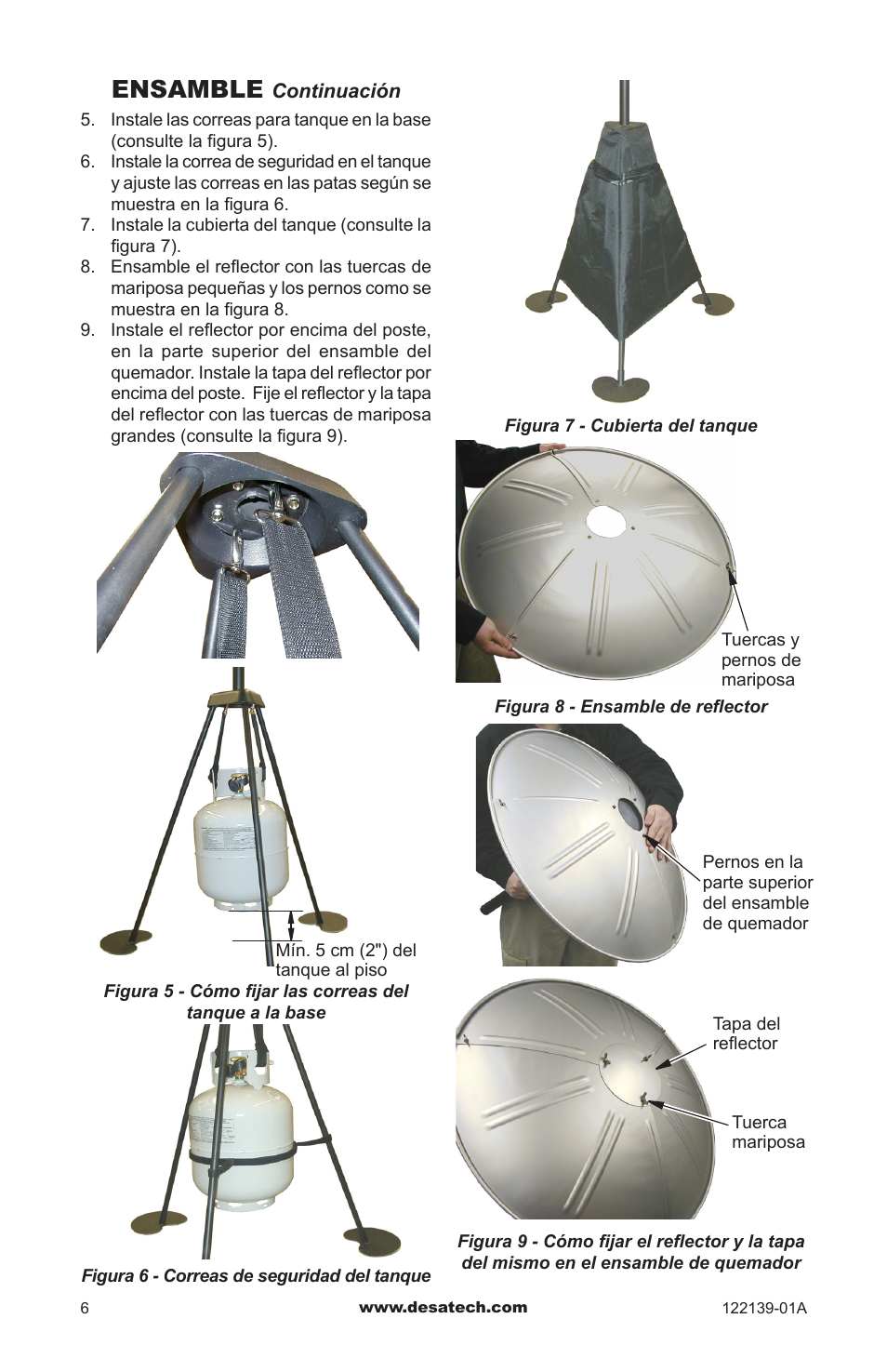 Ensamble | Desa TD120A User Manual | Page 18 / 24