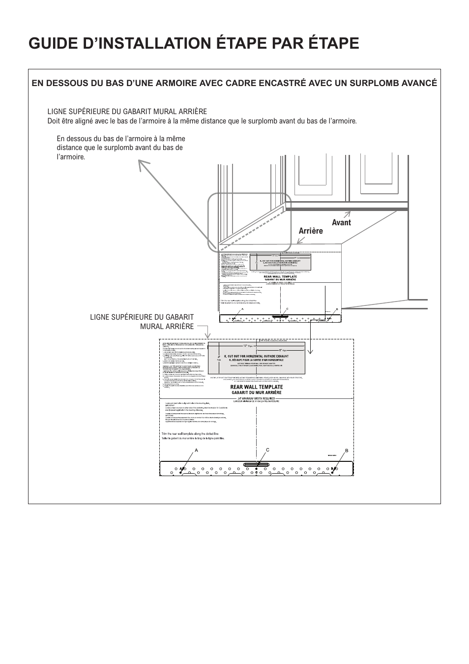 Guide d’installation étape par étape | Beko 24 Inch Built-In Microwave Installation Instructions User Manual | Page 32 / 44