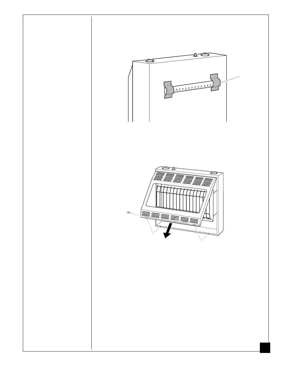 Installing to wall | Desa VP1600C User Manual | Page 11 / 40