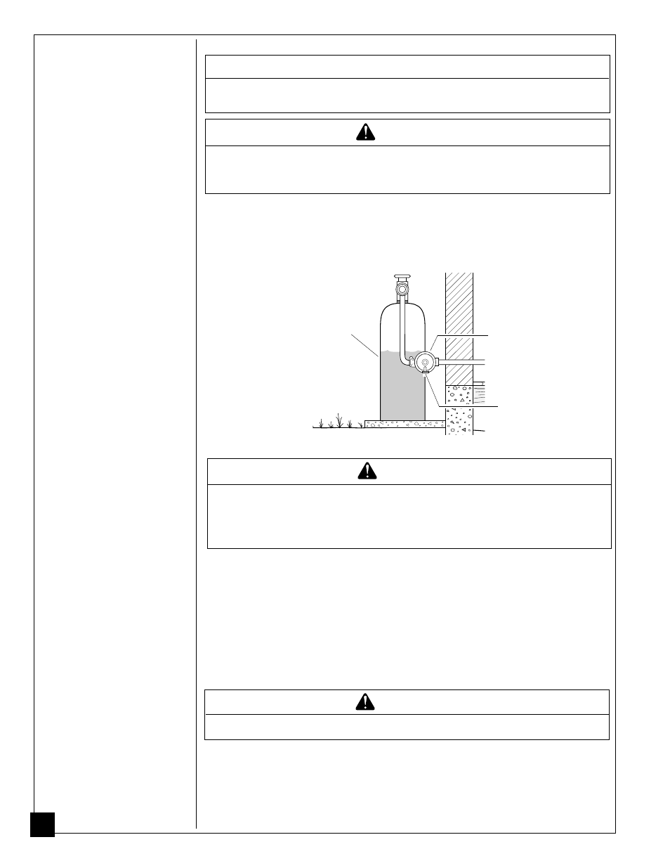 Connecting to gas supply, Notice, Caution | Desa VP1600C User Manual | Page 14 / 40