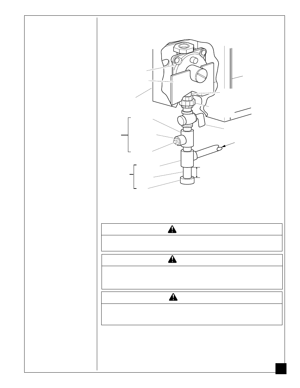 Checking gas connections, Connecting to gas supply, Caution | Warning | Desa VP1600C User Manual | Page 15 / 40