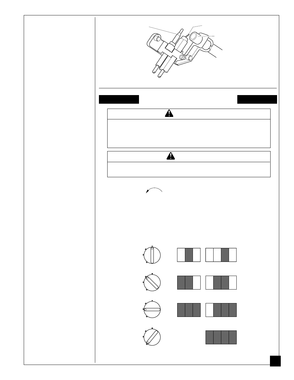 Operating heater, Caution, Warning | Continued | Desa VP1600C User Manual | Page 19 / 40