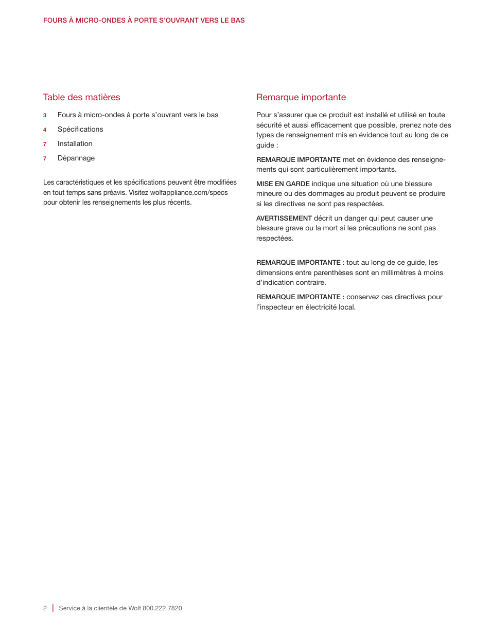 Wolf E Series 30 Inch Built-in Microwave Oven Drop Down Door Installation Guide User Manual | Page 14 / 20
