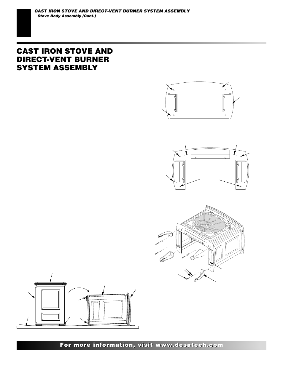 Continued | Desa (F)SDVBNC User Manual | Page 6 / 42