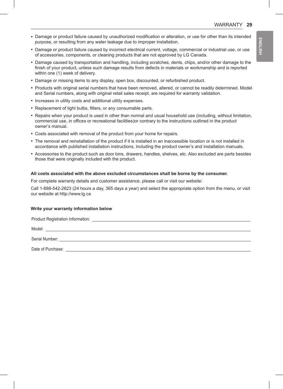 LG 0.9 cu. ft. Countertop Microwave User Manual User Manual | Page 29 / 60