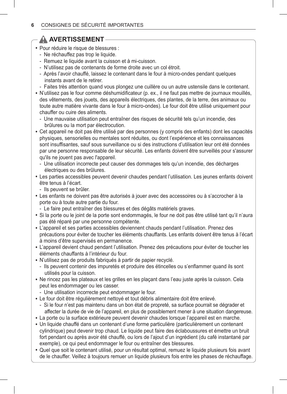 LG 0.9 cu. ft. Countertop Microwave User Manual User Manual | Page 36 / 60