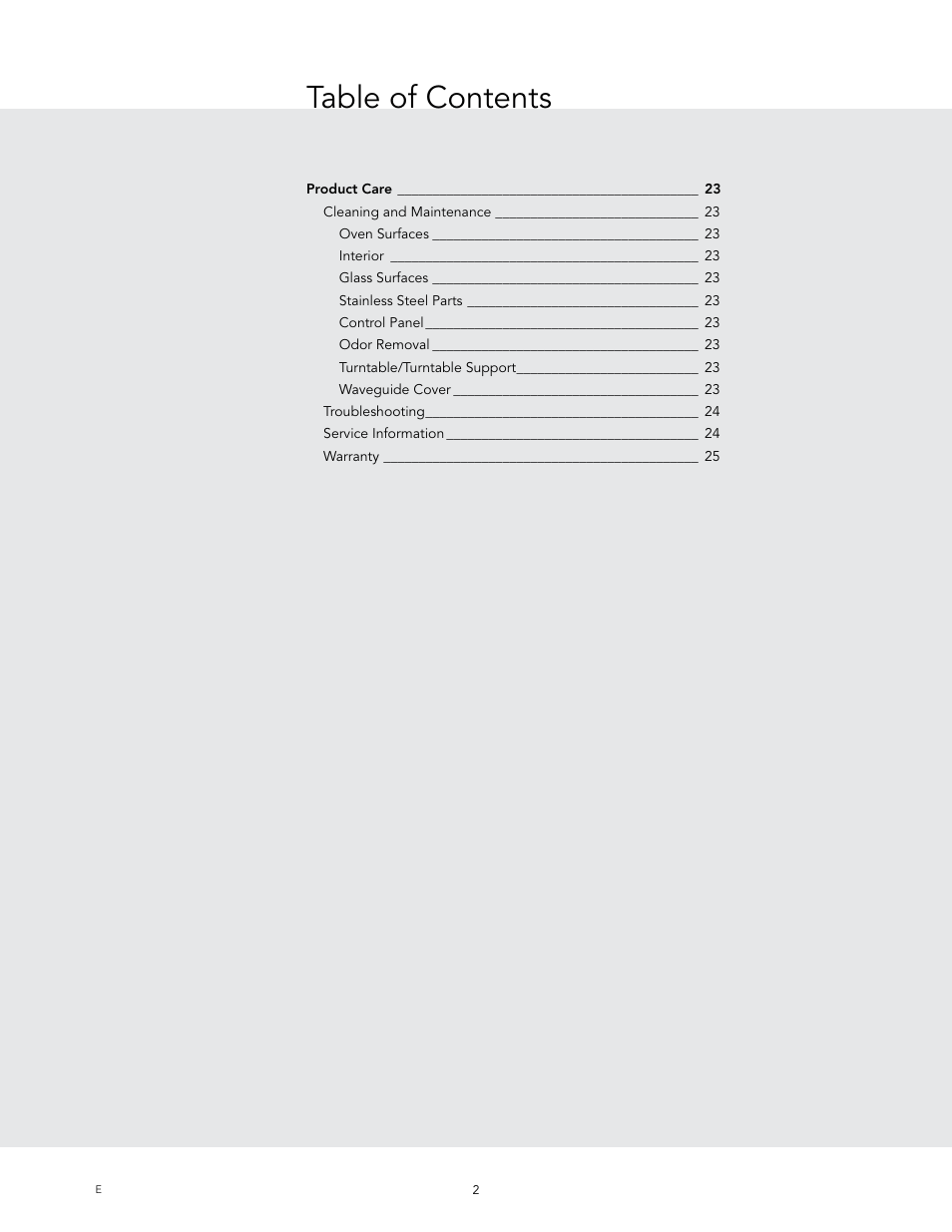 Viking 24 Inch Countertop Microwave Oven Use and Care User Manual | Page 4 / 88