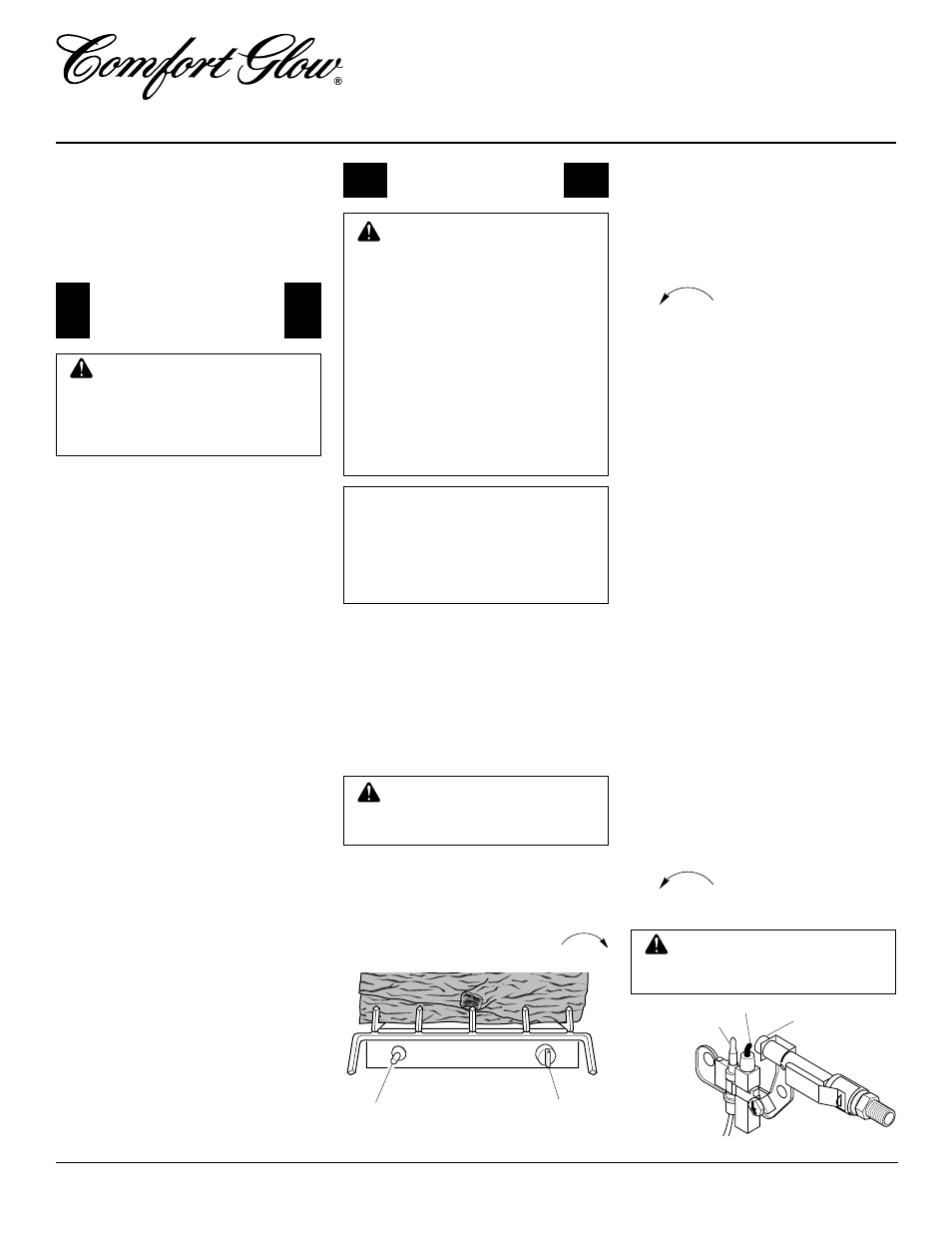 Unvented natural gas log heater, Operating heater | Desa CGG2618N User Manual | Page 14 / 28