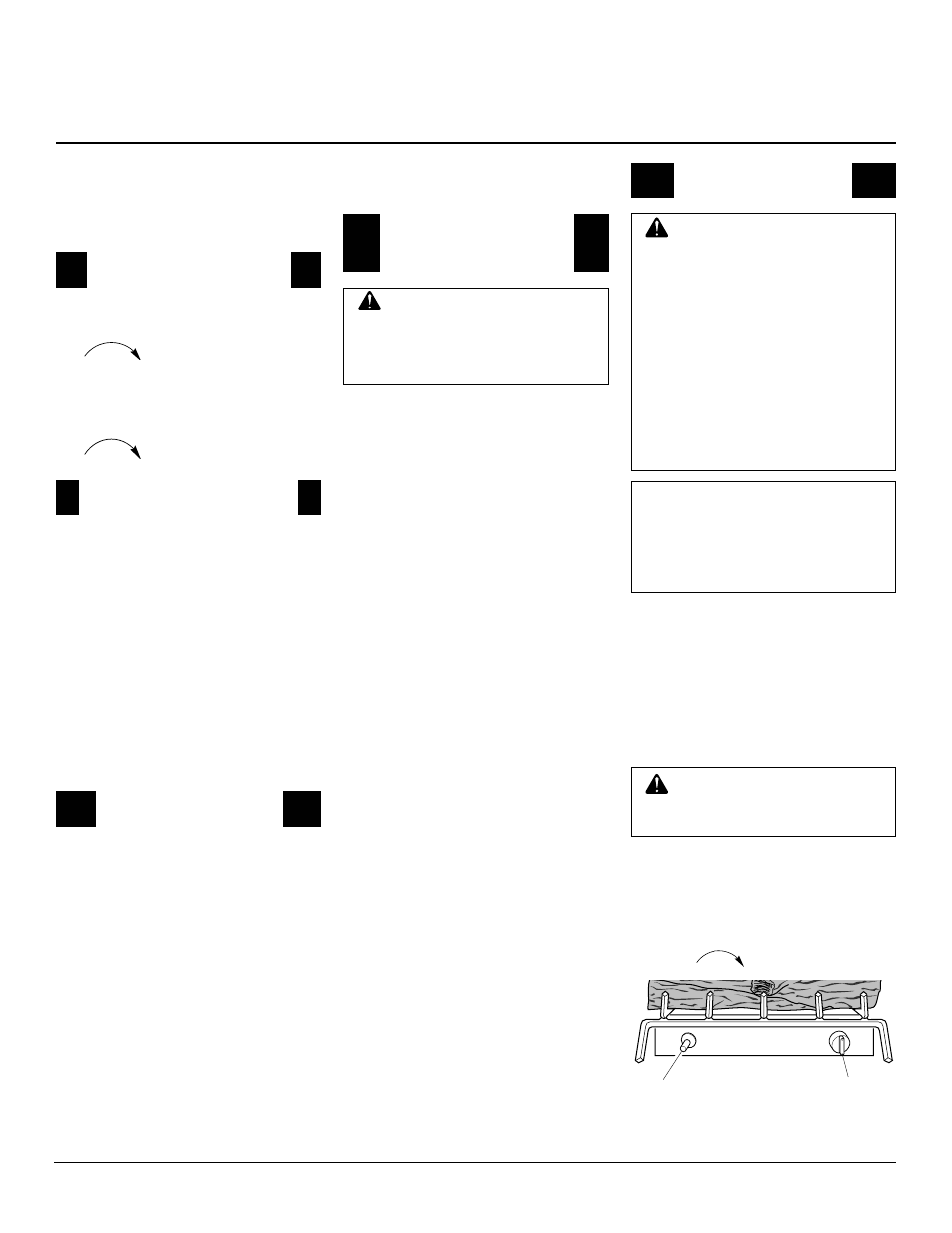 Owner’s manual, Operating heater | Desa CGG2618N User Manual | Page 15 / 28