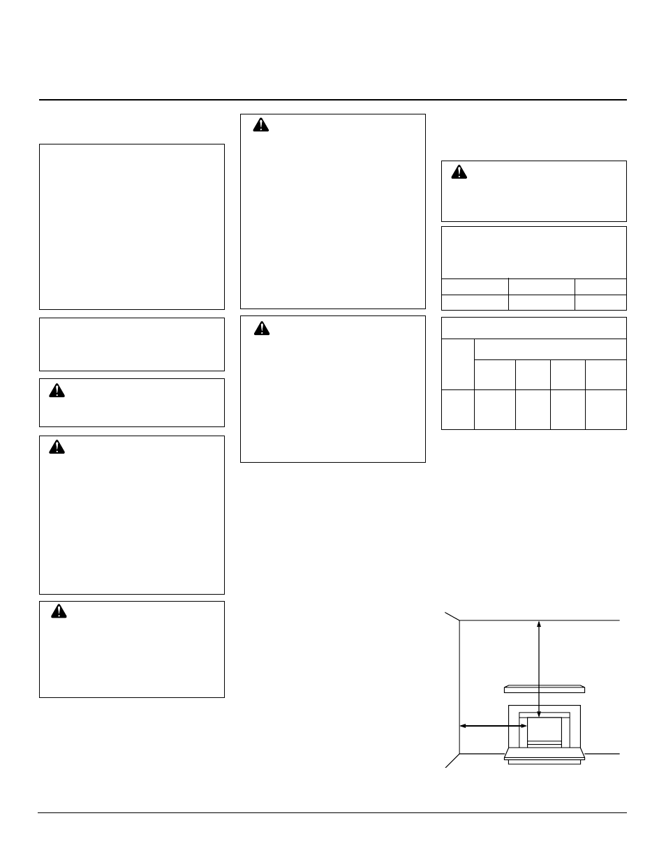 Owner’s manual, Installation | Desa CGG2618N User Manual | Page 7 / 28